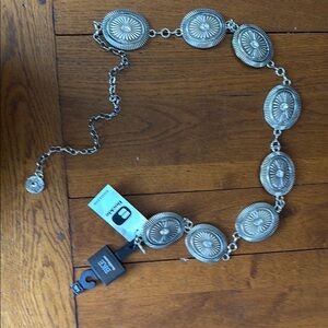 Silver Concho Belt
